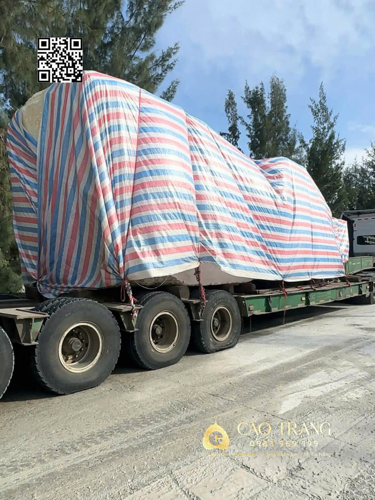 Hành trình tôn tạo tượng Phật Quan Âm bằng đá cao 12M - Phần 1 5 vien da 10m 3