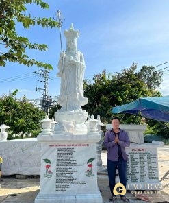 Tượng Địa Tạng Bồ Tát cao 2m5 1 tuong dia tang bo tat cao 2m5