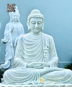 Tượng Phật Thích Ca ngồi thiền cao 1m7 3 tuong phat thich ca ngoi thien cao 1m7 1