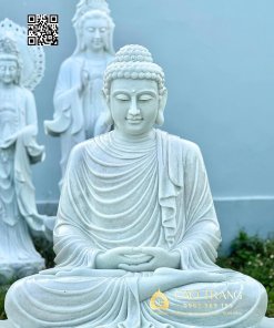 Tượng Phật Thích Ca ngồi thiền cao 1m7 1 tuong phat thich ca ngoi thien cao 1m7 3