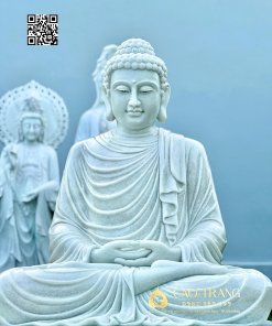 Tượng Phật Thích Ca ngồi thiền cao 1m7 5 tuong phat thich ca ngoi thien cao 1m7 4
