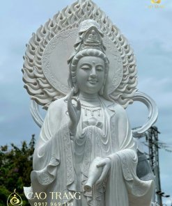 Tượng Phật Quan Âm đứng cao 5M 6 tuong quan am bo tat cao 5m 3