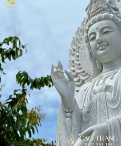 Tượng Phật Quan Âm đứng cao 5M 7 tuong quan am bo tat cao 5m 5