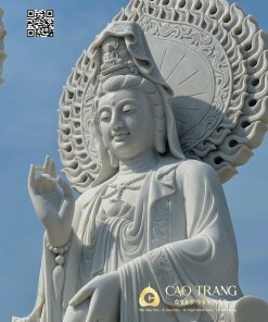 Tượng Phật Quan Âm đứng cao 5M 2 tuong quan am dung cao 5m 3