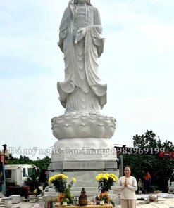 Tượng Phật Quan Âm đứng cao 9m 1 tuong quan am dung cao 9m 2