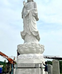 Tượng Phật Quan Âm đứng cao 9m 3 tuong quan am dung cao 9m 6