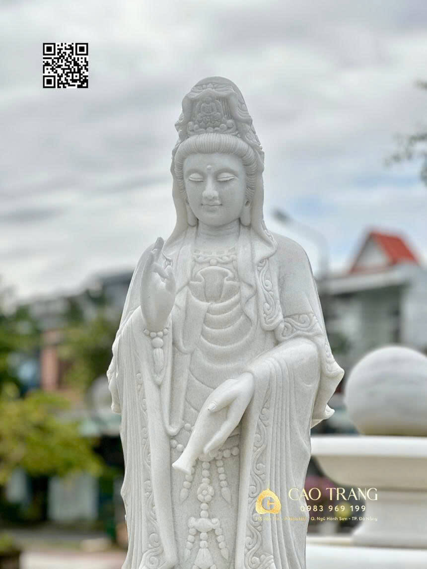 Tượng Phật Quan Âm Đá phong thủy 2 tuong phat quan am da phong thuy 1