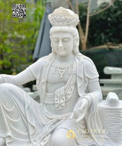 Tôn Tượng Quan Âm Tự Tại ngồi cao 1m5 4 tuong quan am tu tai ngoi cao 1m5 4