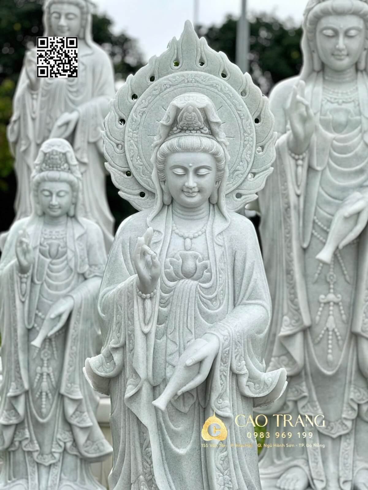 Ý nghĩa phong thủy của tượng Phật bằng đá trong đời sống